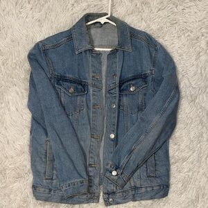 Topshop Blue Denim Jacket